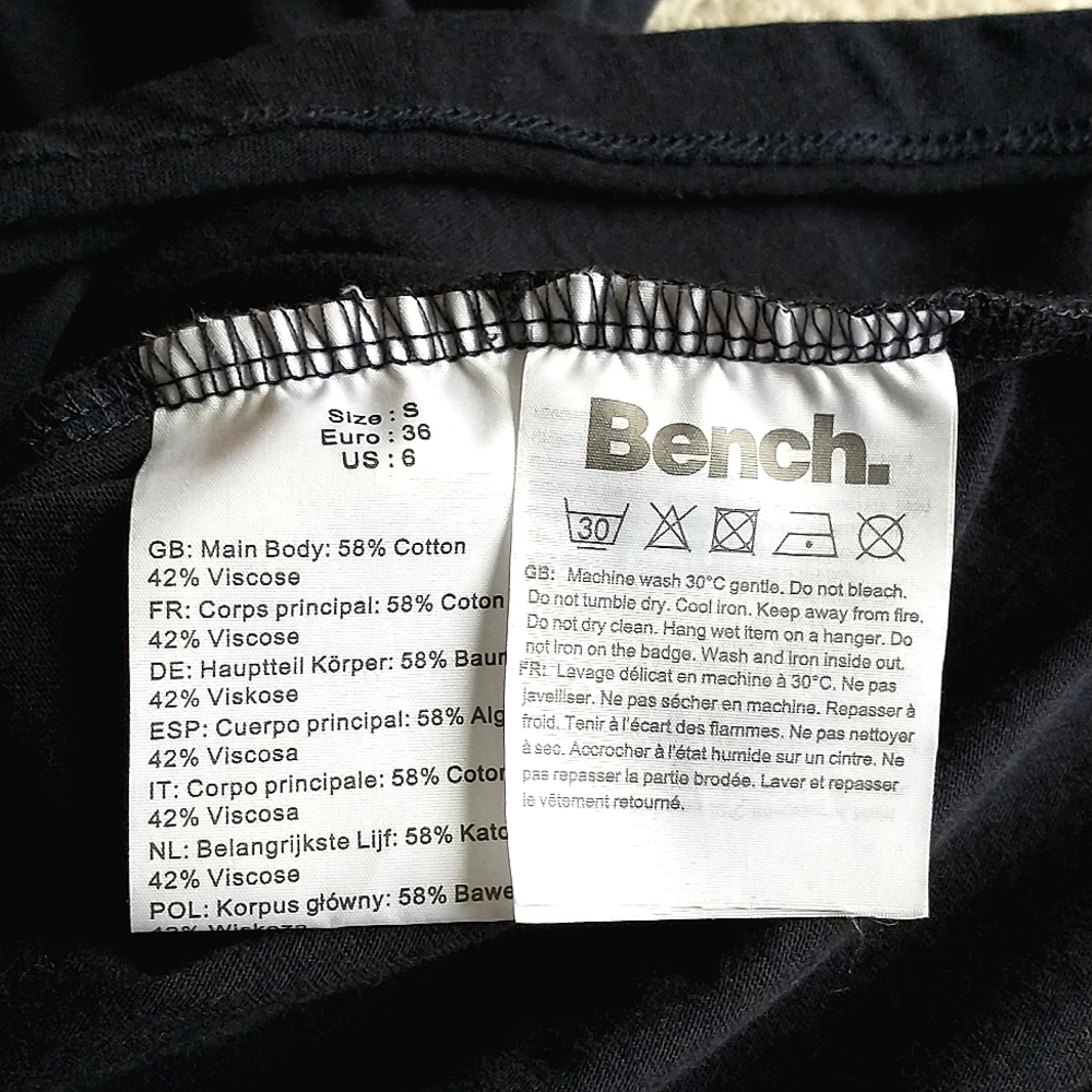 Navy Bench Racerback Tank Top - Picture 6 of 6